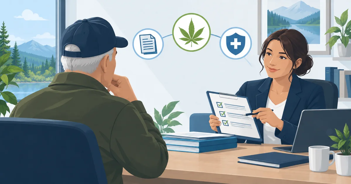 Vétéran accompagné dans la préparation de son dossier de cannabis médical